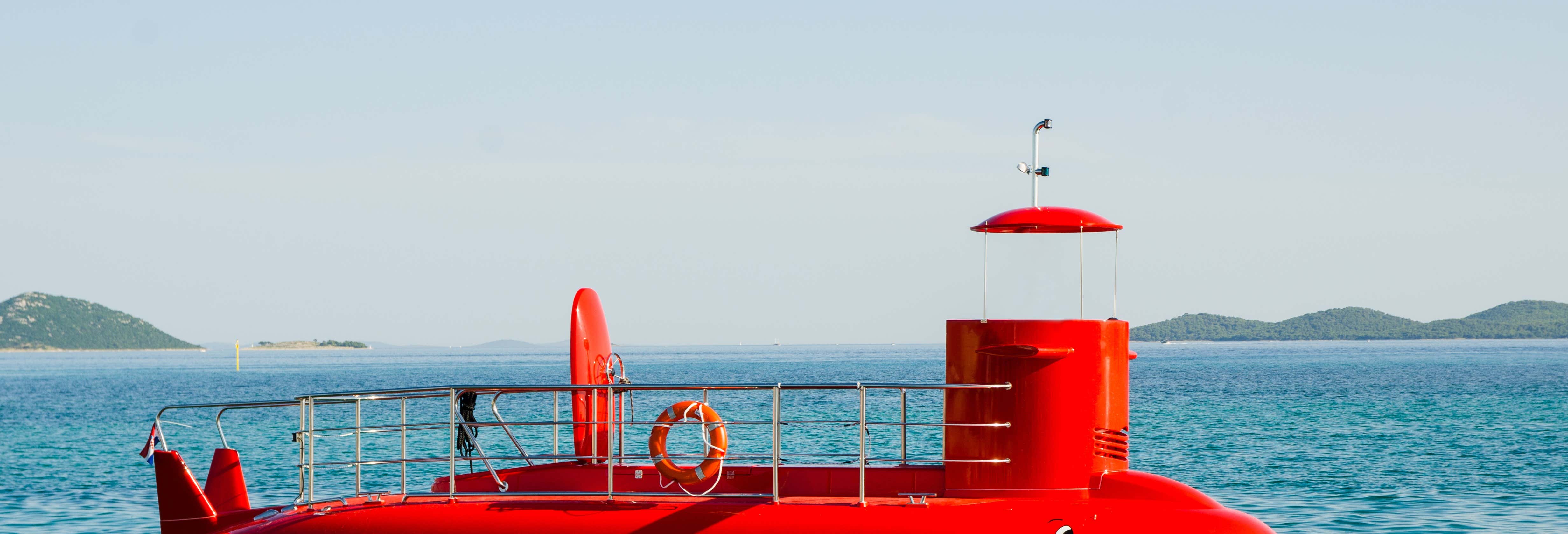 Paseo en barco con visión submarina por la bahía de Kotor