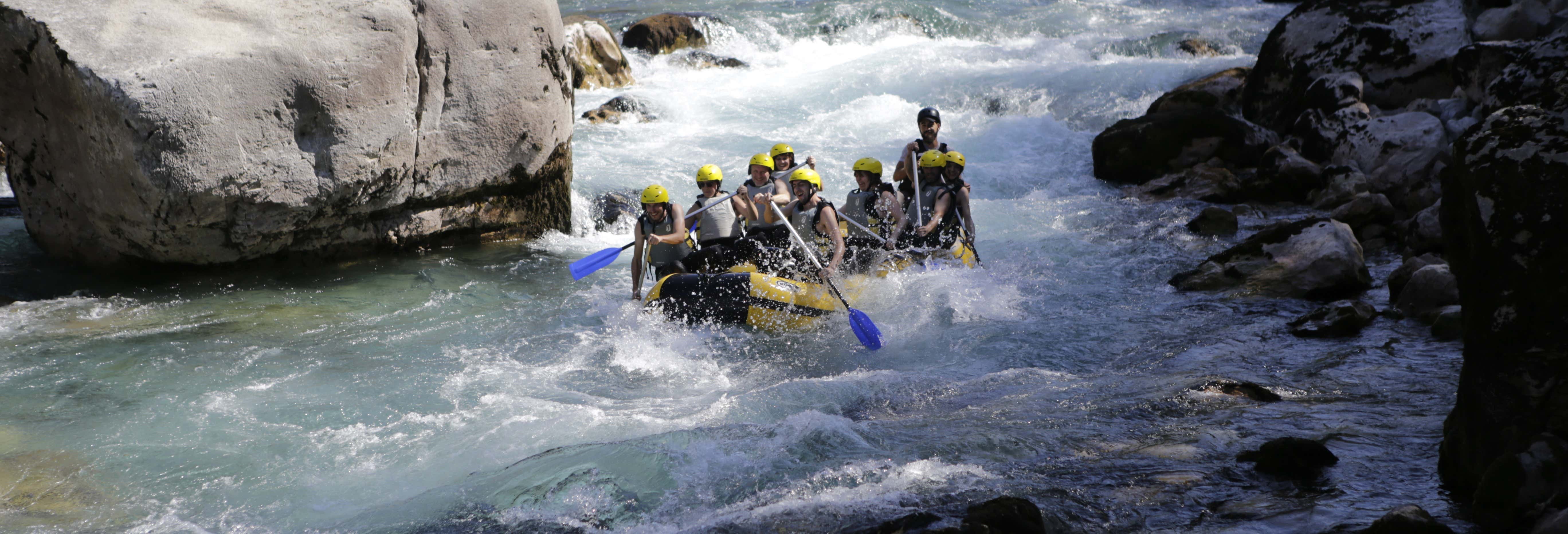 Rafting en el río Tara