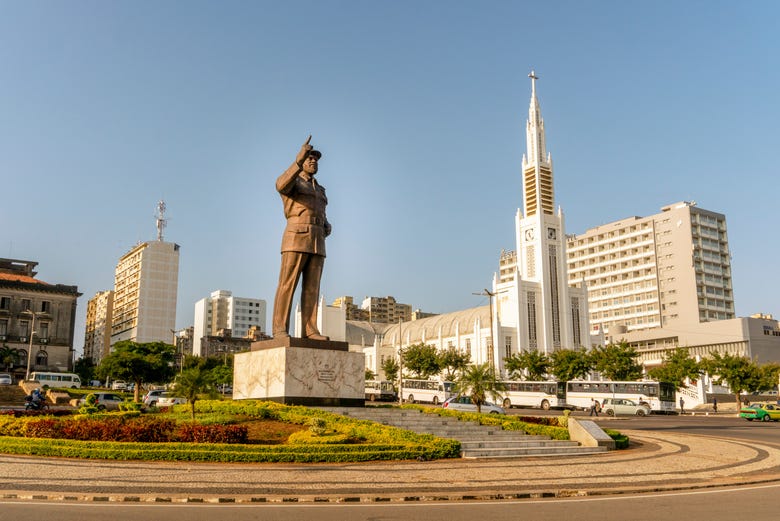 Independence Square in Maputo