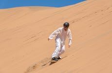 Sandboarding en el desierto del Namib