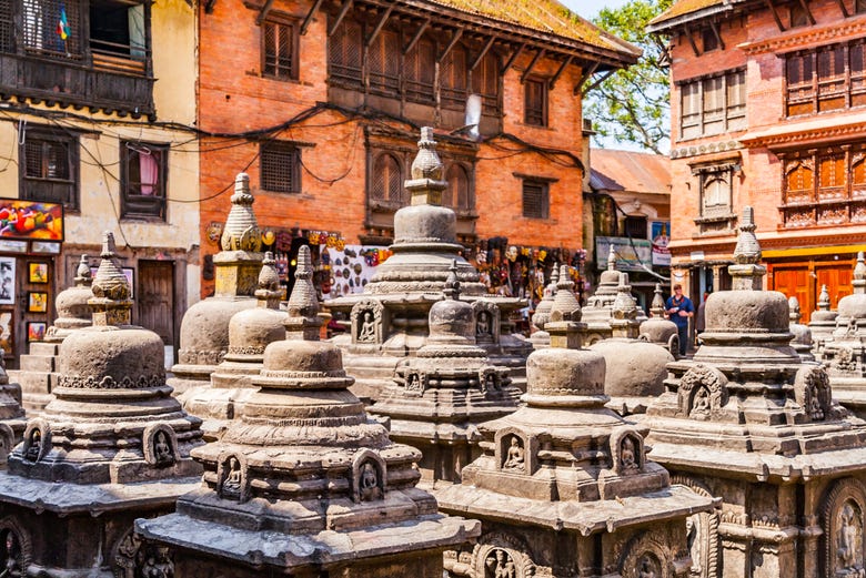 Le temple de Swayambhunath