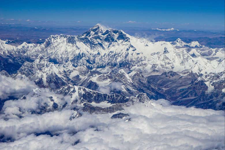 Paseo en avioneta sobre el Himalaya desde Katmandú