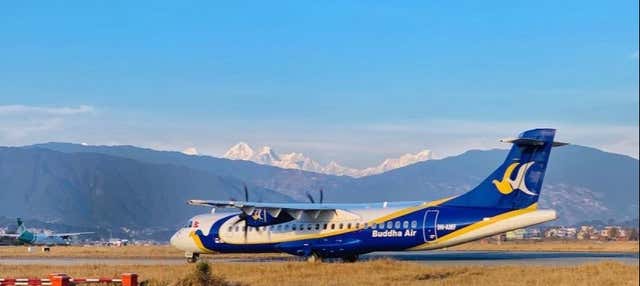 Survol de l'Himalaya en avion de toursime