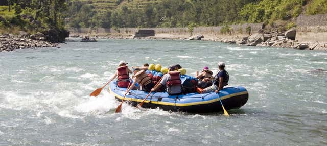 Rafting no rio Trishuli