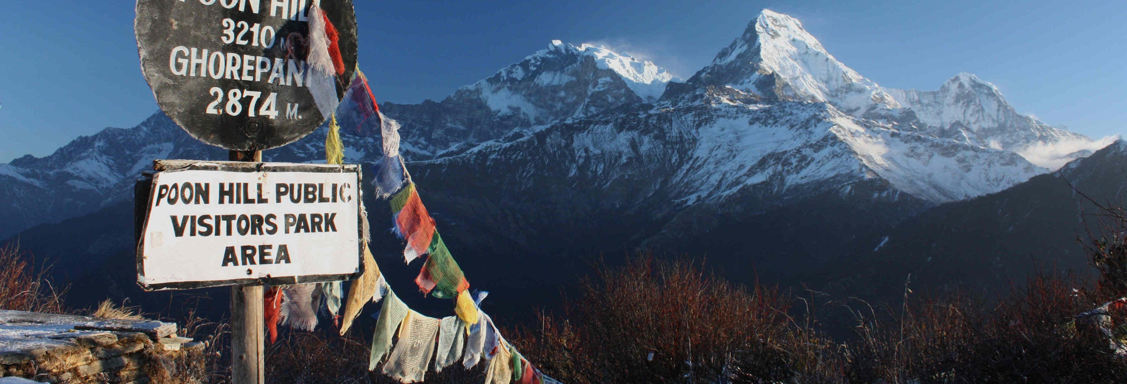 Trekking de 3 días por Poon Hill y Ghorepani