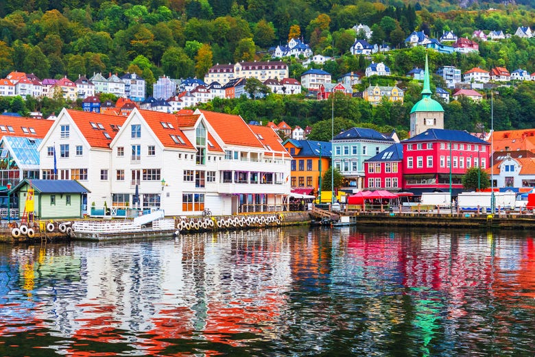 Antiguo puerto de Bergen