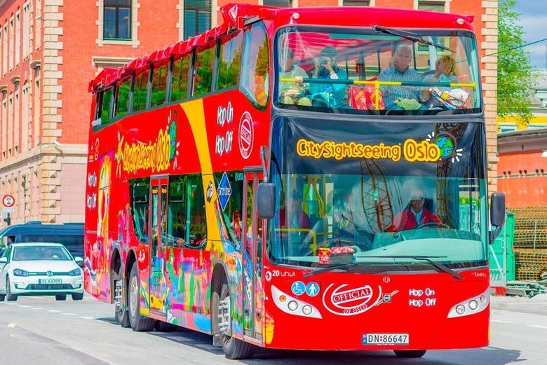 The Oslo Sightseeing bus