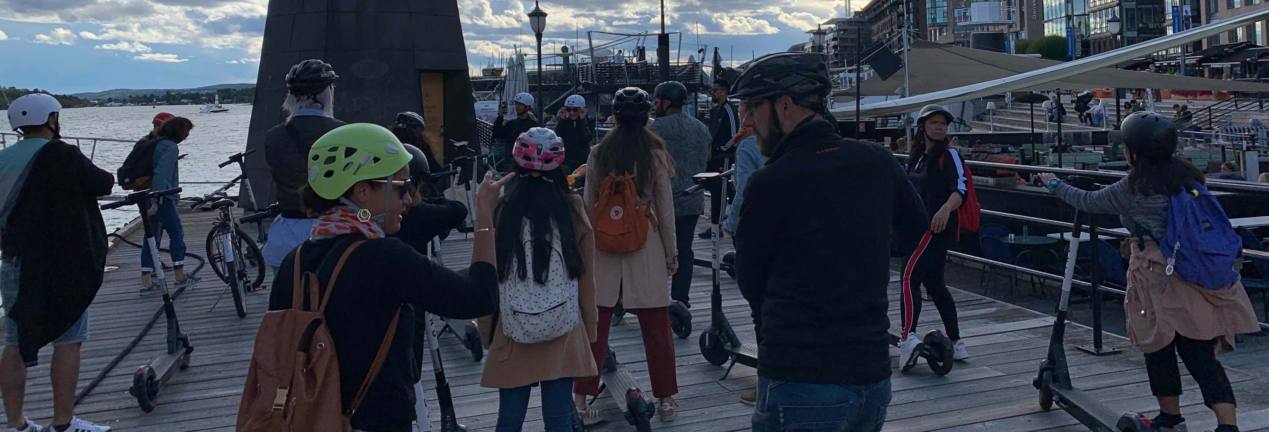 Tour de patinete elétrico por Oslo