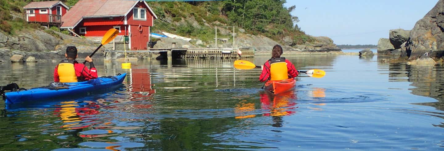 Excursion en kayak dans Kalvoy