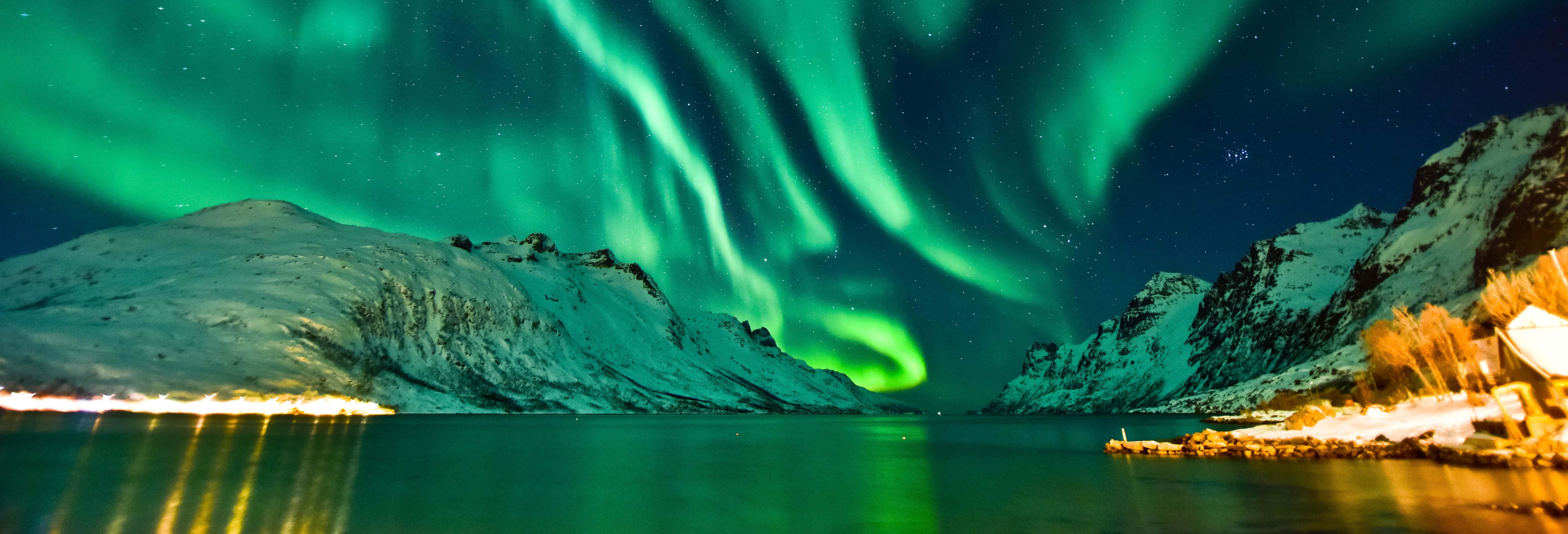 Cruzeiro da aurora boreal