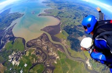 Saut en parachute à Auckland