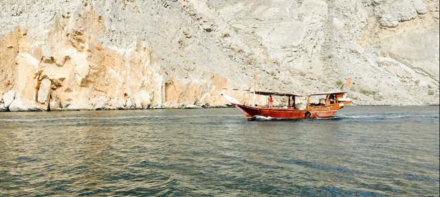 Giro in dhow sullo stretto di Hormuz