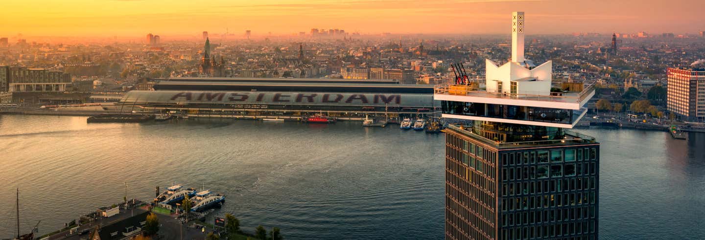 Bateau touristique + Billet pour l'A'DAM Lookout