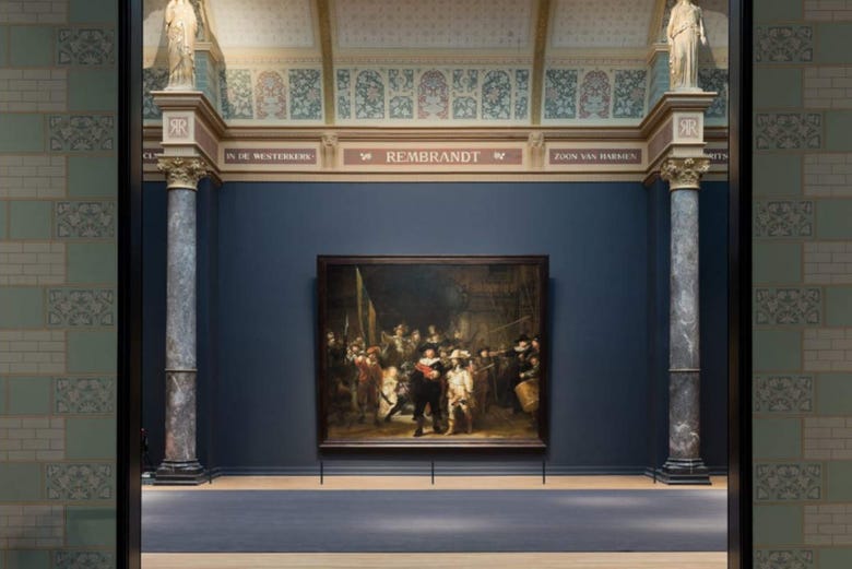 Inside the Rijksmuseum