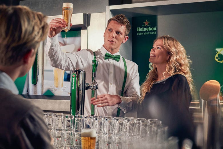 Heineken offre diversi tipi di birra