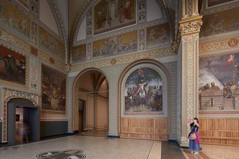 Exhibition rooms of the Rijksmuseum