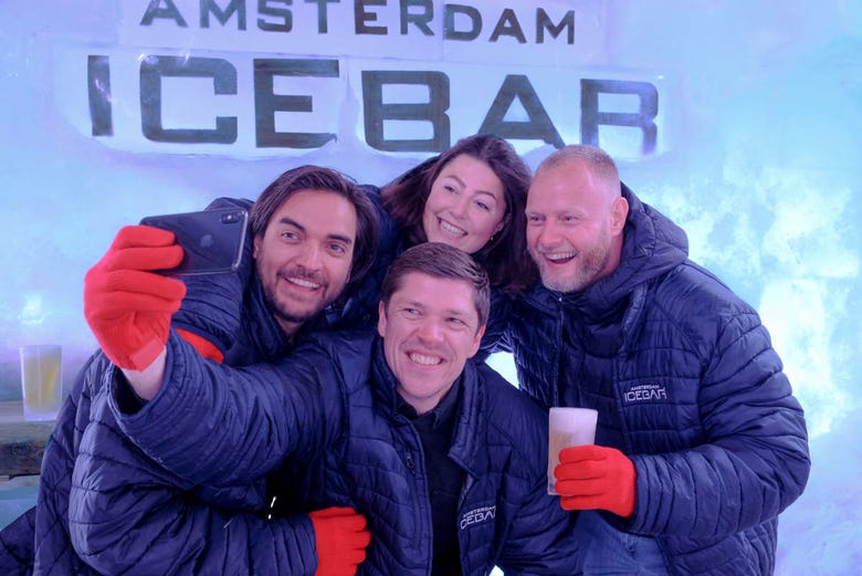 Selfie en el Ice Bar