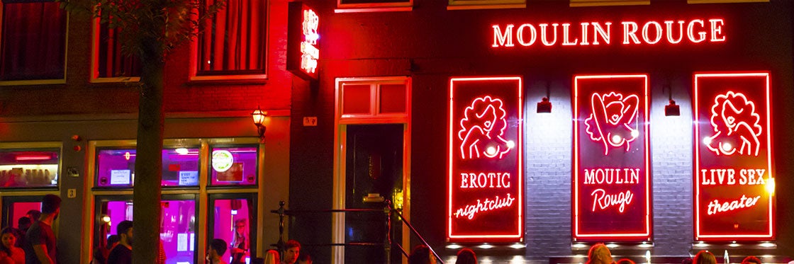 Red Light District in Amsterdam 