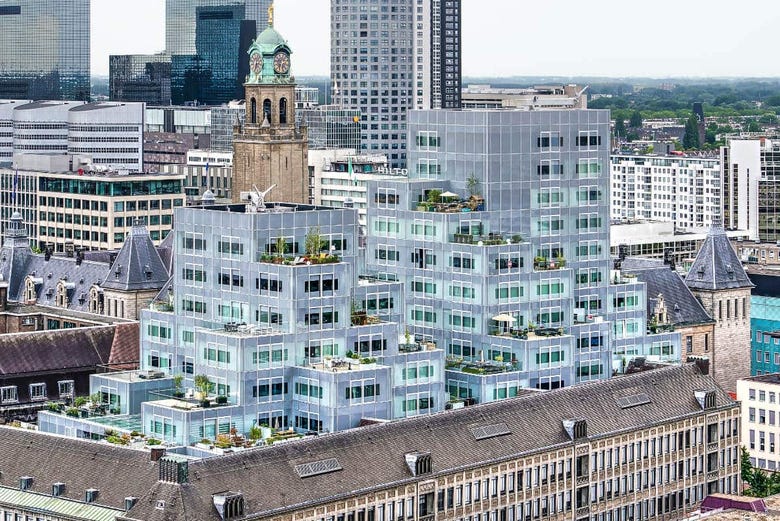 Timmerhuis, le bâtiment flexible de Rotterdam