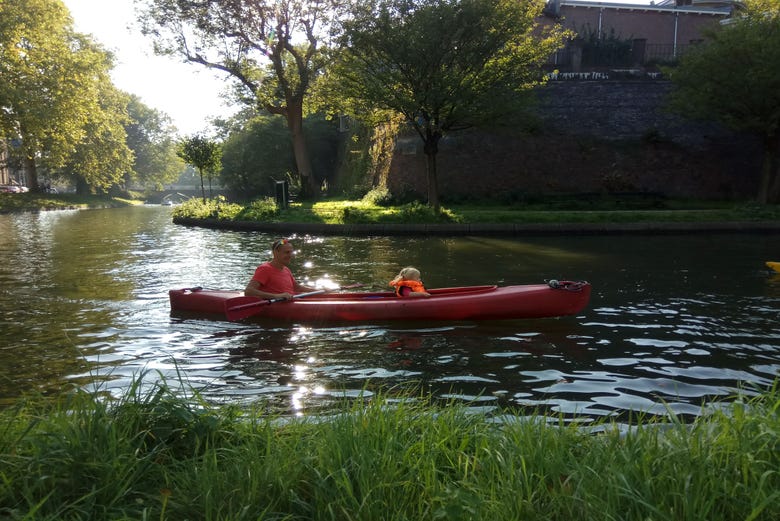 Kayaking in Utrecht
