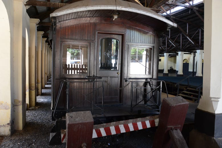 Museu do trem, em Assunção