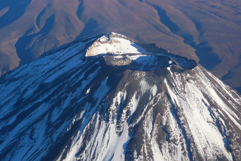 Cratère du volcan Misti