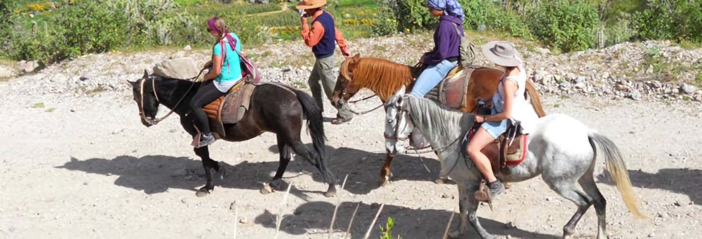 Paseo a caballo por la campiña de Arequipa