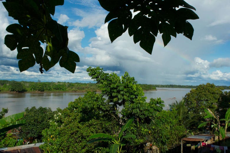 Vistas del río Huallaga