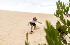 Sandboarding in Conache