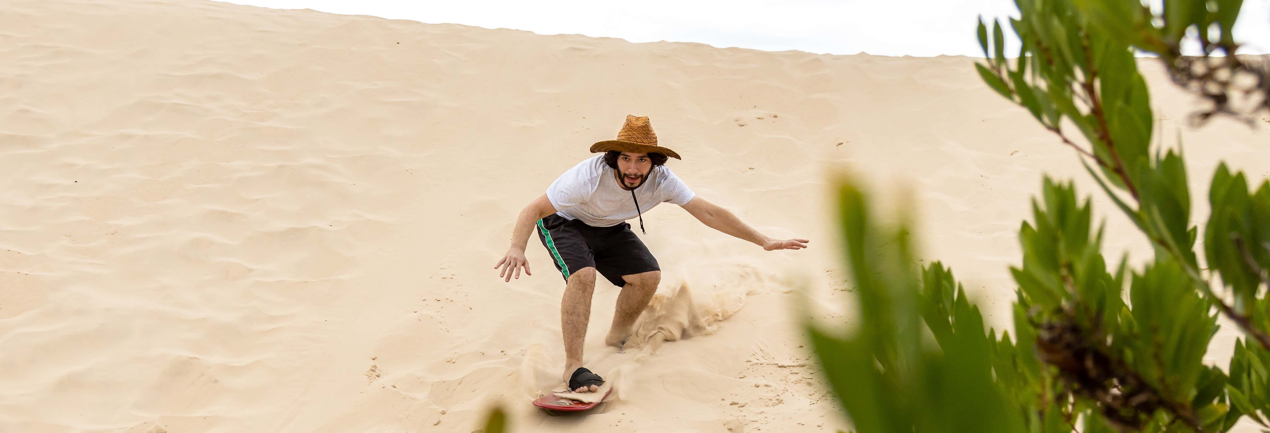 Sandboarding en Conache