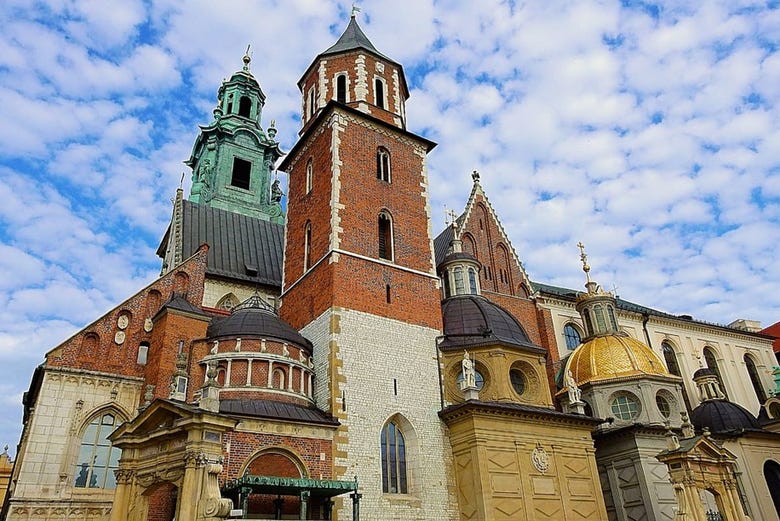 A catedral de Cracóvia