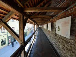 Remparts de Cracovie, intérieur