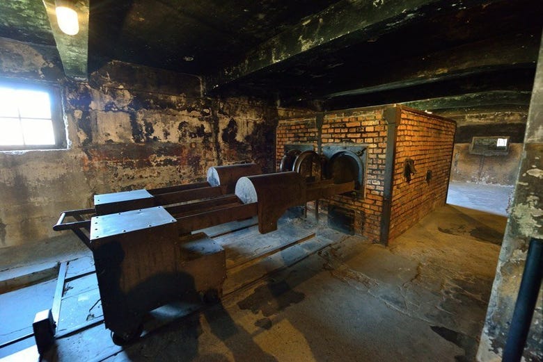 Crematório do campo de concentração