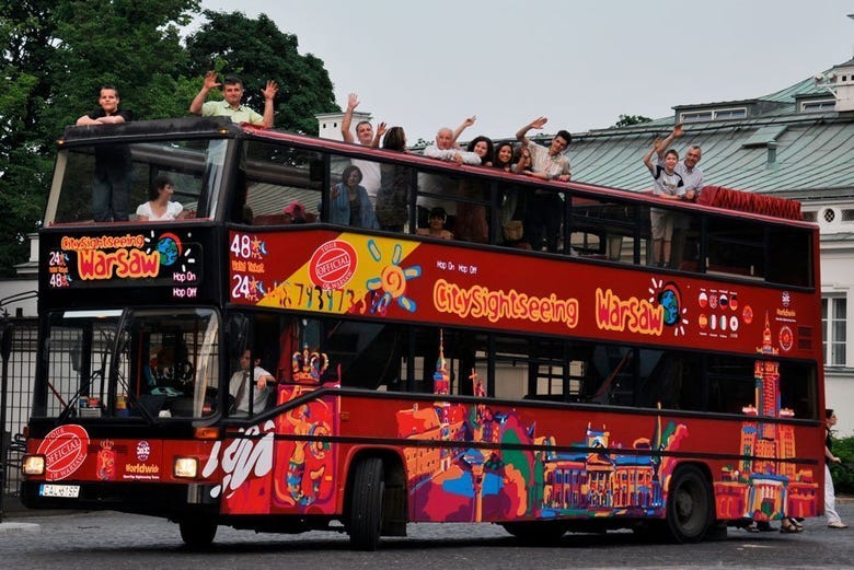 Ônibus turístico de Varsóvia
