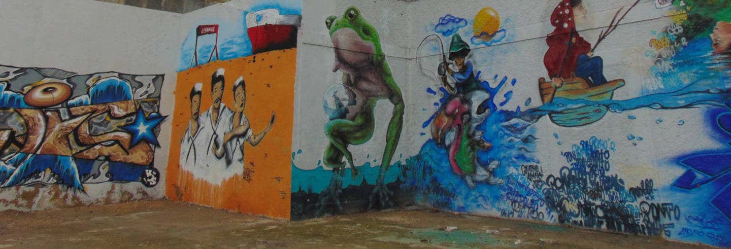 Free tour des quartiers alternatifs d'Almada. C'est gratuit !