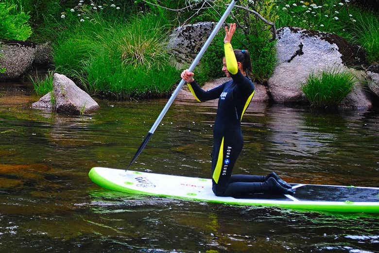 Paddleboard tour in the Peneda-Gerês National Park, Castro Laboreiro