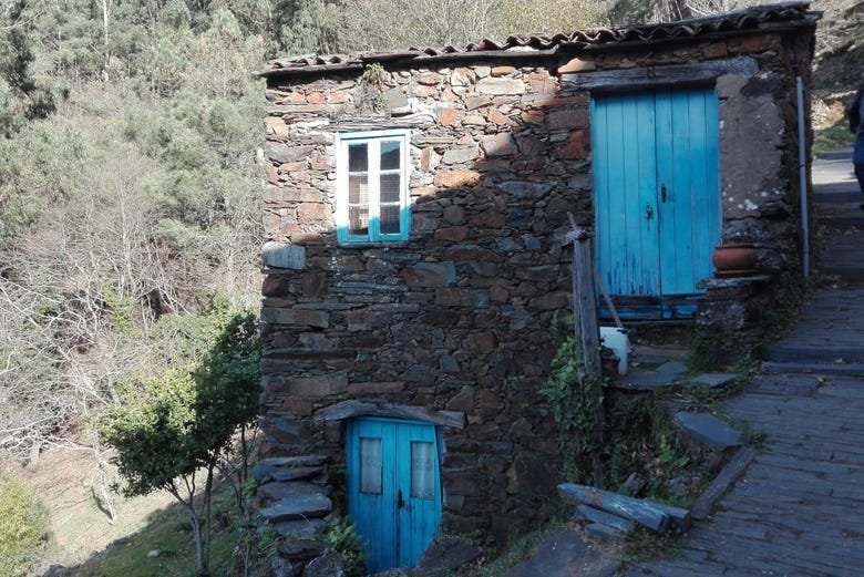 The slate houses of Aldeias do Xisto