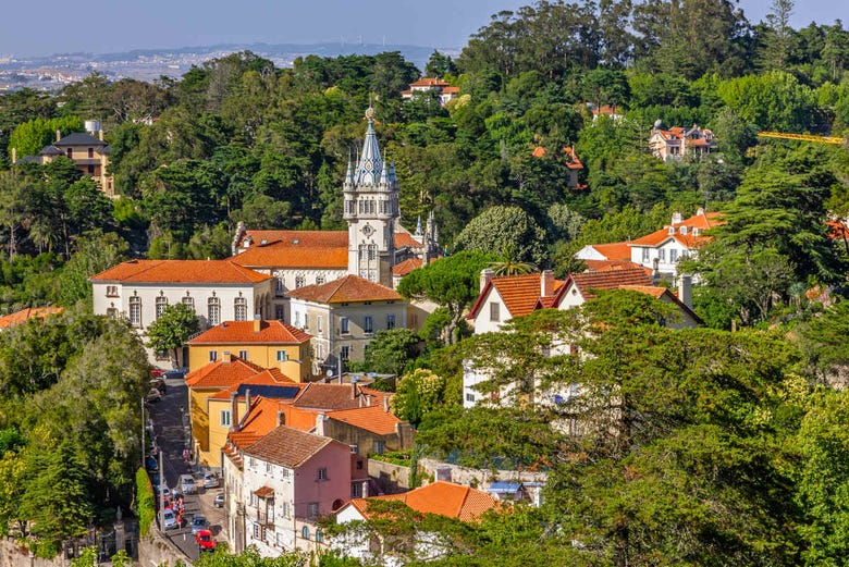 Vista sobre Sintra