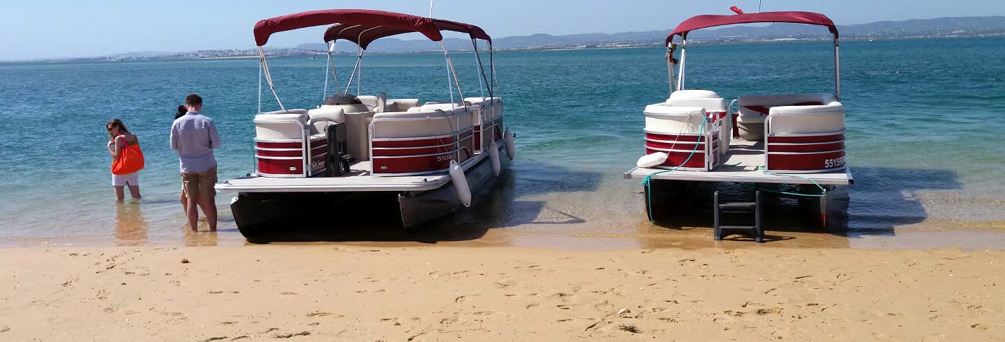 Excursión en catamarán a las islas de la Ría Formosa