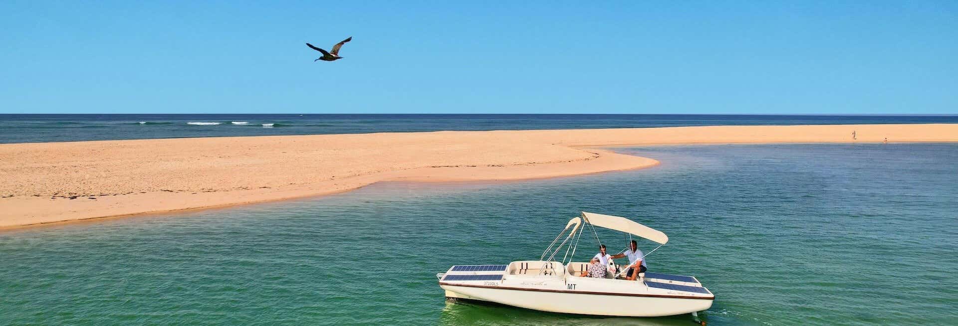 Paseo en barco solar por la Ría Formosa