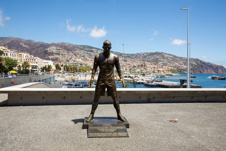 Statue of Cristiano Ronaldo