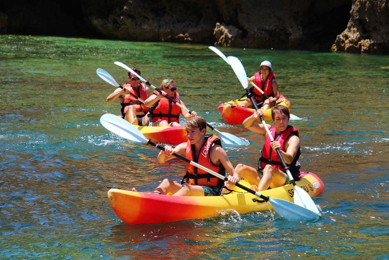 Kayak à Ponta da Piedade