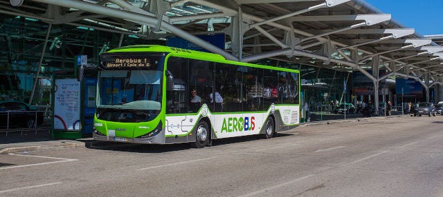 Autobús entre el aeropuerto y Lisboa