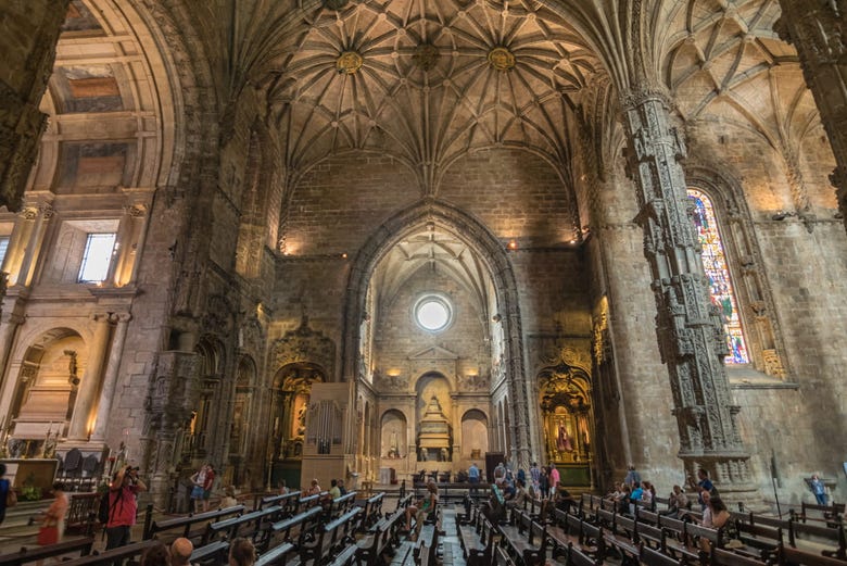 Interior do mosteiro dos Jerónimos