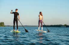 Tour en paddle surf por la Albufera del Azibo