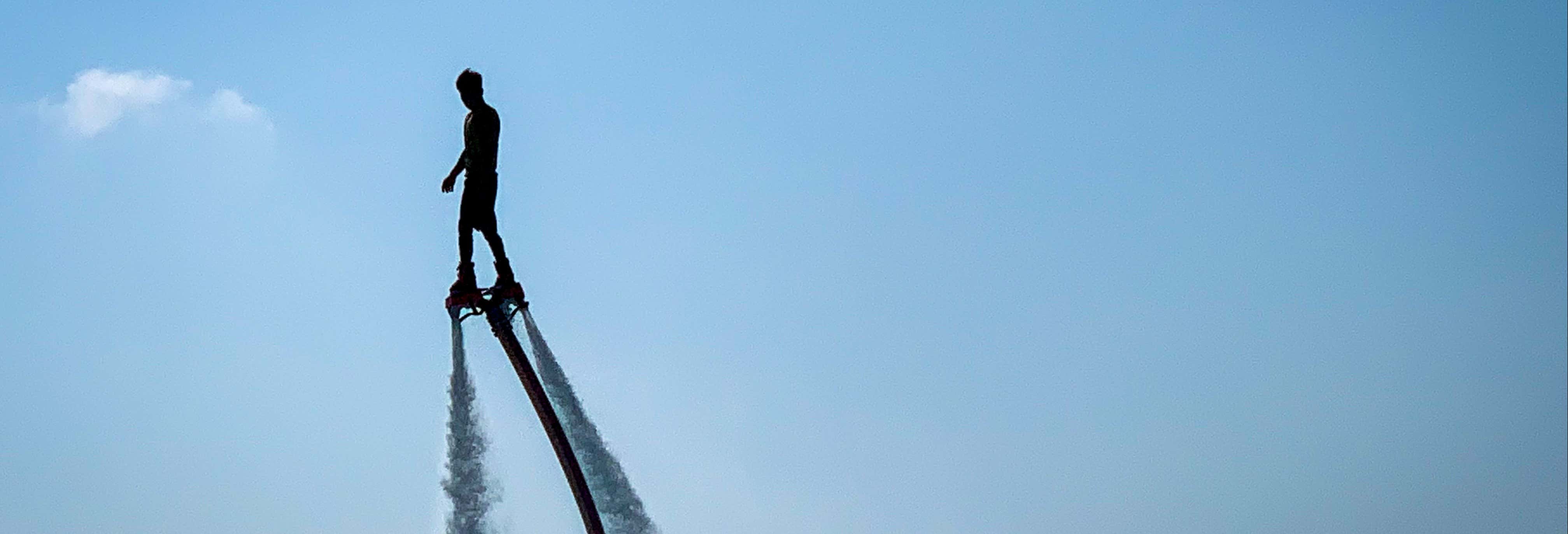 Flyboard a Nazaré