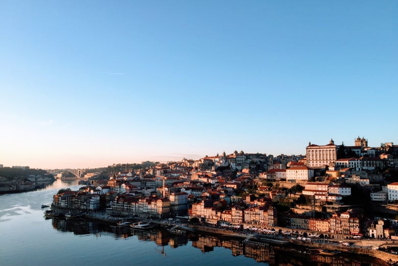 Vue panoramique sur Porto