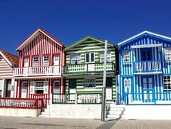 Casas típicas da Costa Nova