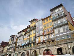 Casas no bairro de Ribeira