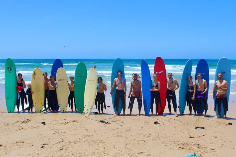 Curso de surf de Vila Nova de Milfontes 